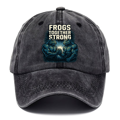 Frogs Together Strong 4 - Classic Cap - Graphite