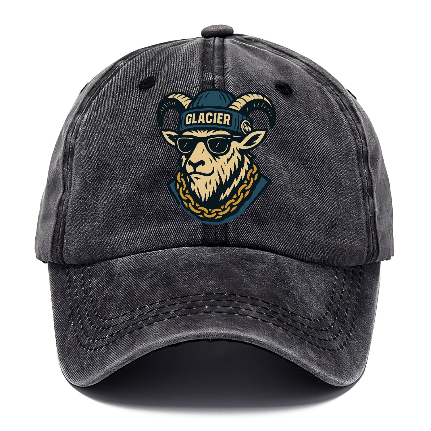 Glacier Mountain Goat - Classic Cap - Graphite