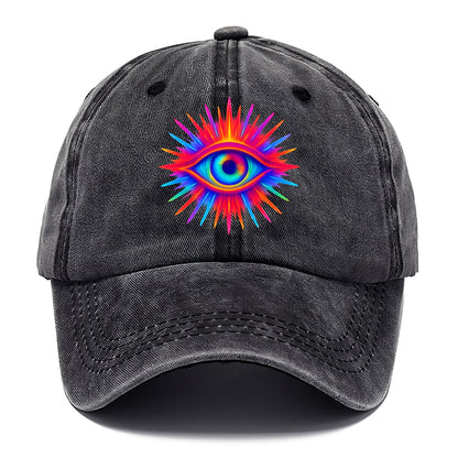 Rainbow Third Eye - Prismatic eye radiat Classic Cap - Graphite