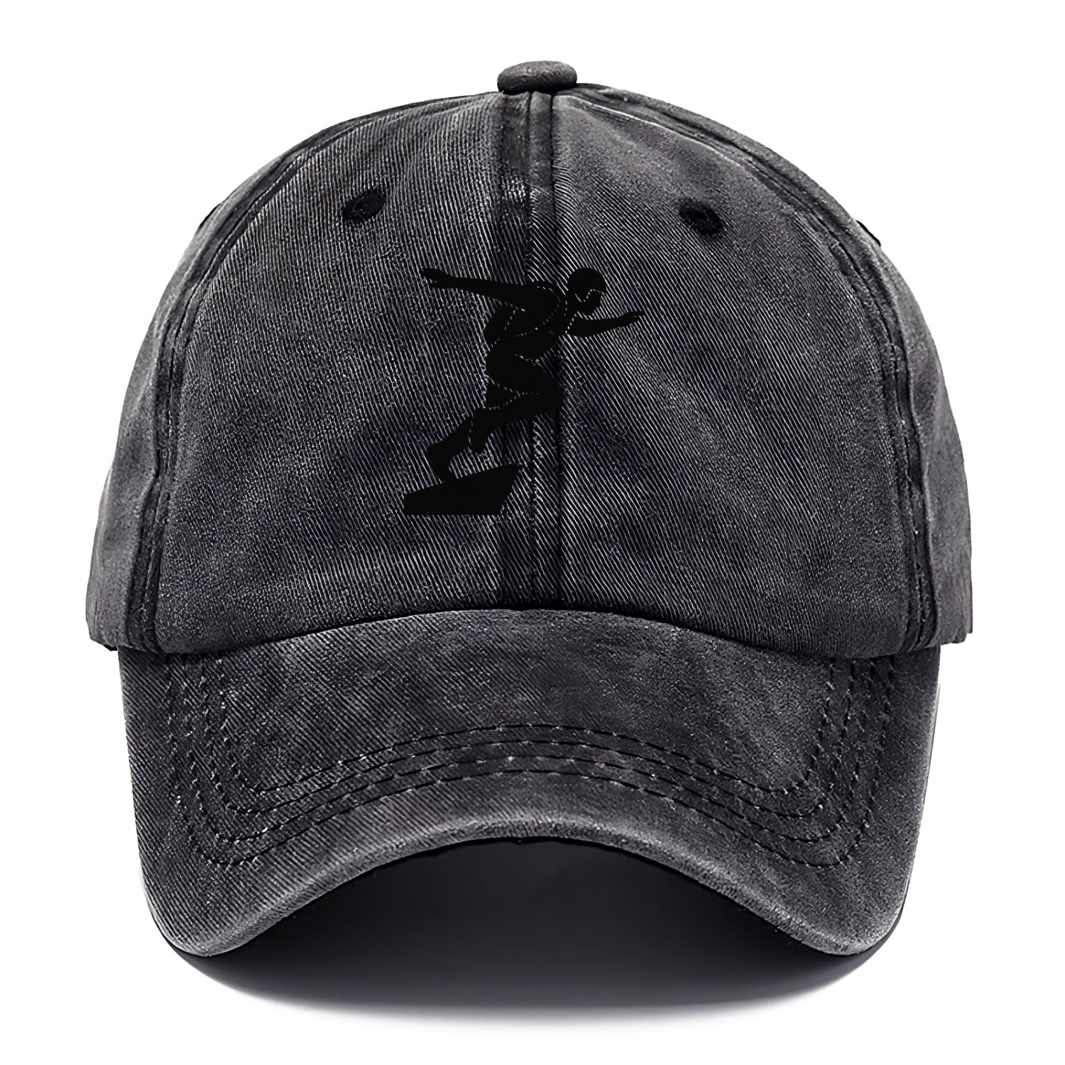 Base jumper launching off - Classic Cap - Graphite