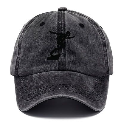 Base jumper launching off - Classic Cap - Graphite