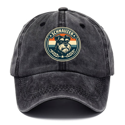 Noble Schnauzer Emblem - Classic Cap - Graphite