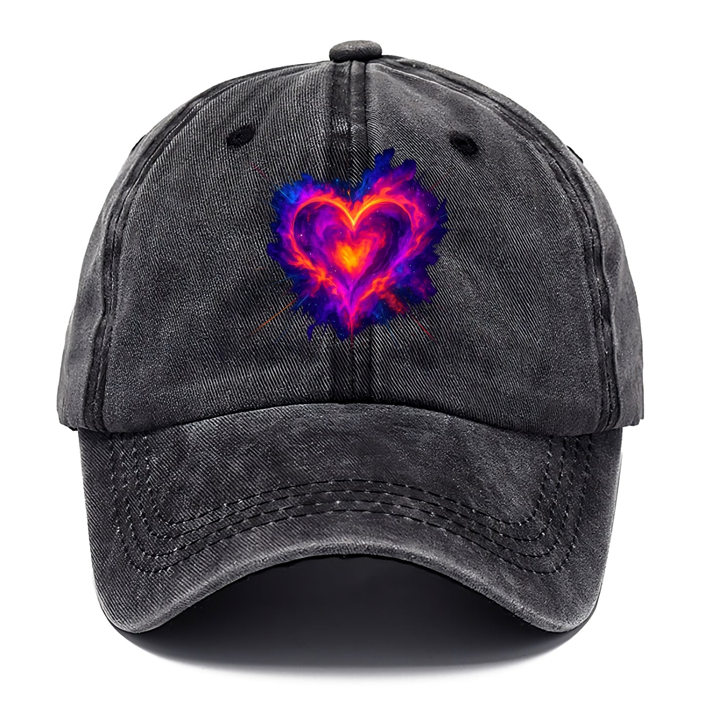 Heart Nebula - Cosmic heart-shaped nebul Classic Cap - Graphite