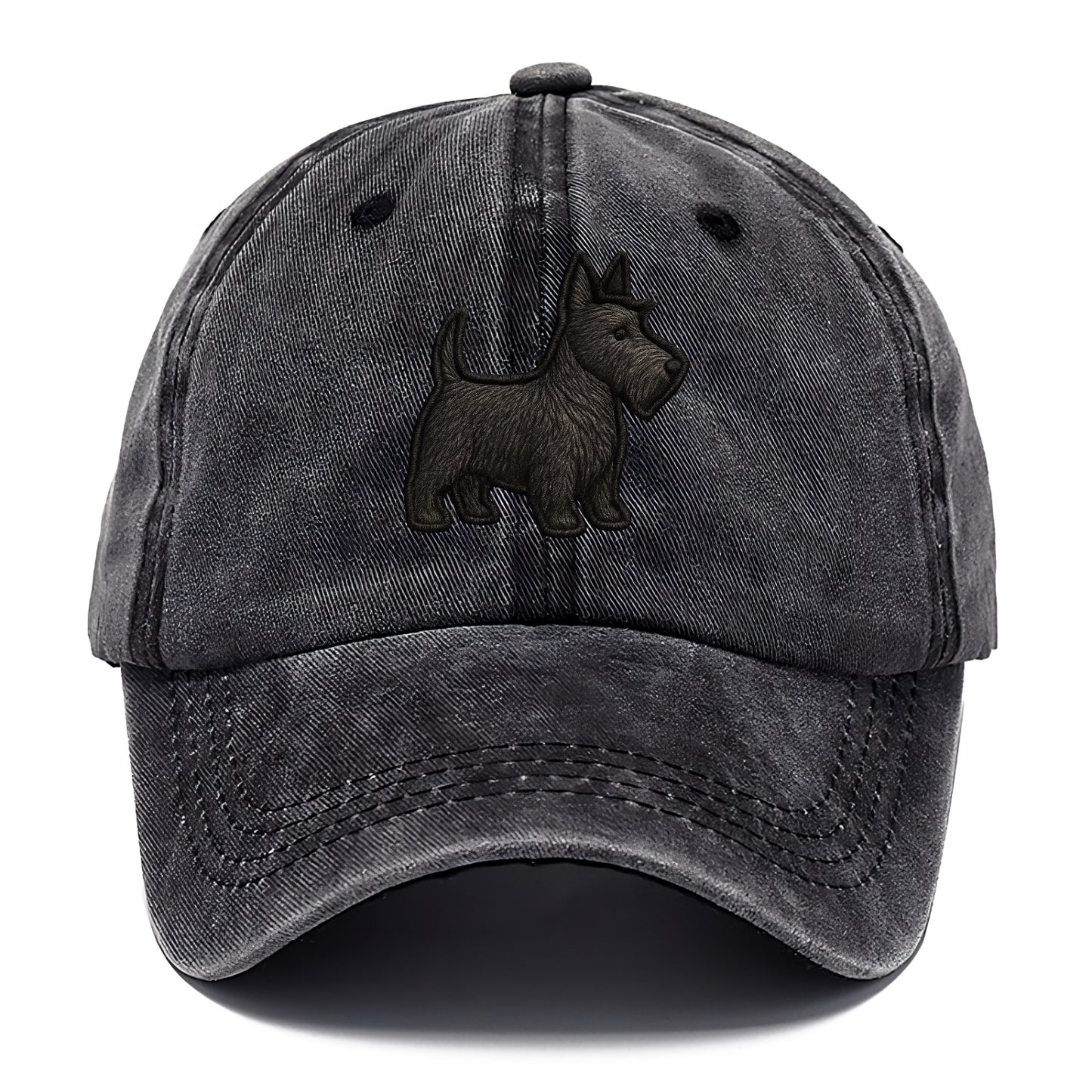 Scottish Terrier - Contemporary scottie - Classic Cap - Graphite