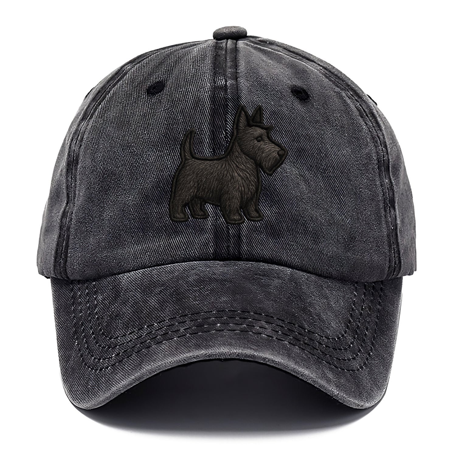 Scottish Terrier - Contemporary scottie - Classic Cap - Graphite