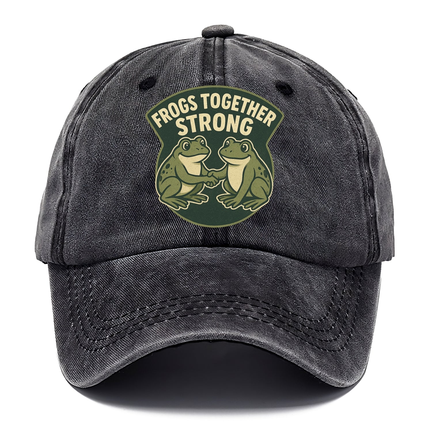 Frogs Together Strong 3 - Classic Cap - Graphite