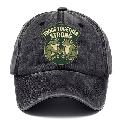 Frogs Together Strong 3 - Classic Cap - Graphite