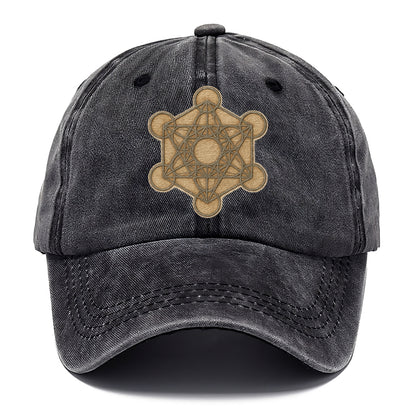 Metatron's Cube  - Classic Cap - Graphite