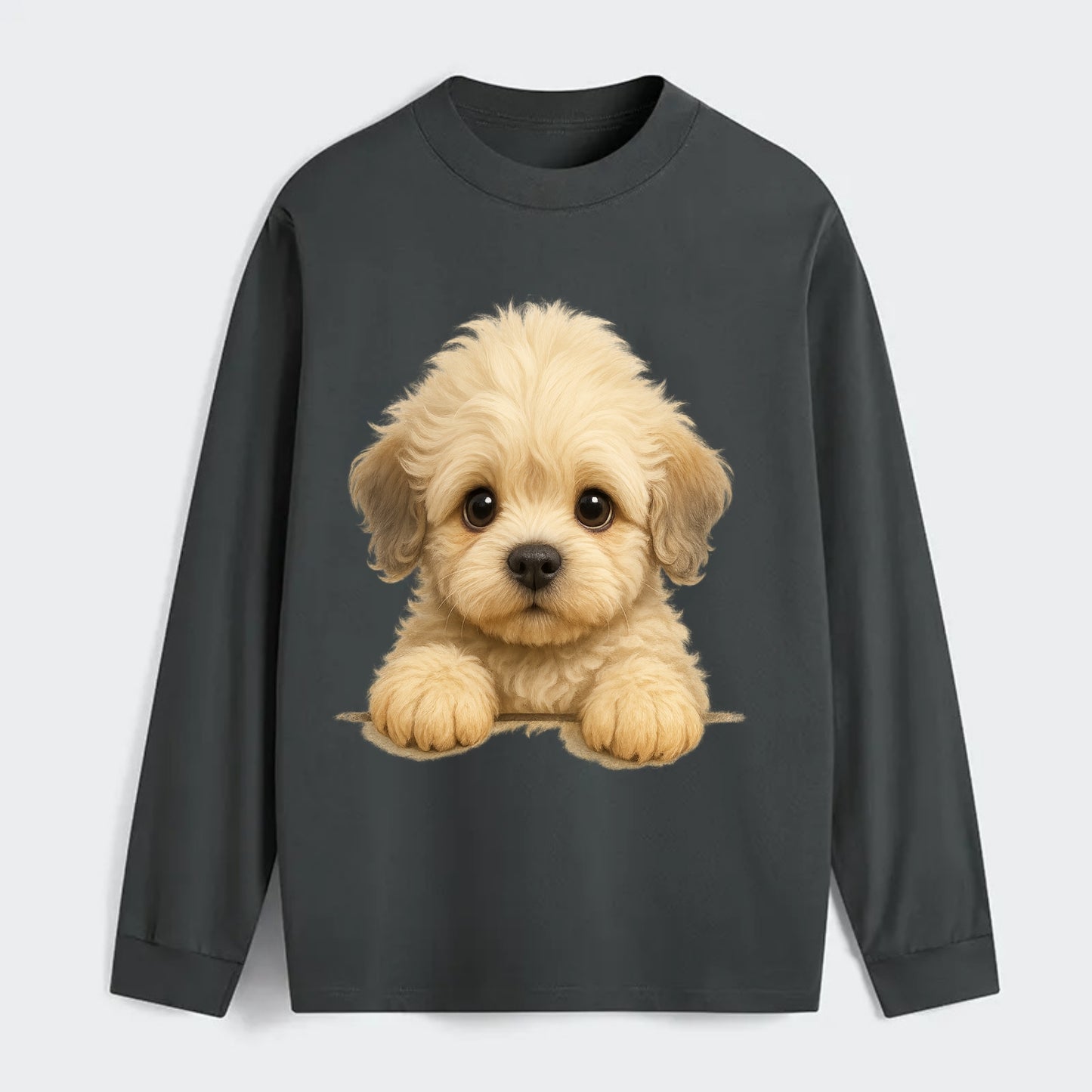 Dandie Dinmont Terrier  - Classic Long S - Classic Long Sleeve Shirt - Gray