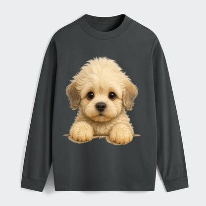 Dandie Dinmont Terrier  - Classic Long S - Classic Long Sleeve Shirt - Gray