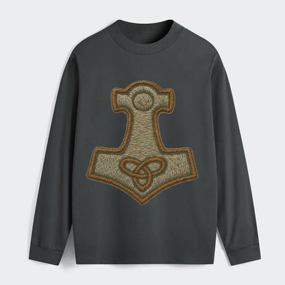 Mjolnir - Classic Long Sleeve Shirt - Gray