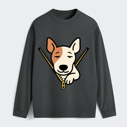 Bull Terrier - Classic Long Sleeve Shirt - Gray