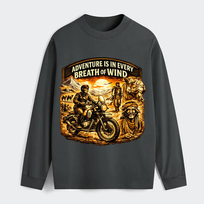 Adventure Vintage Rides - Classic Long Sleeve Shirt - Gray