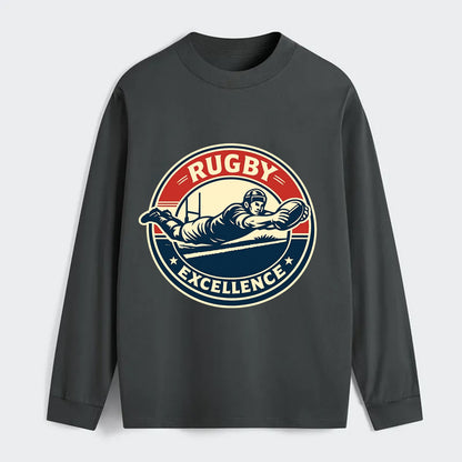 Epic Try Dive Emblem - Classic Long Sleeve Shirt - Gray