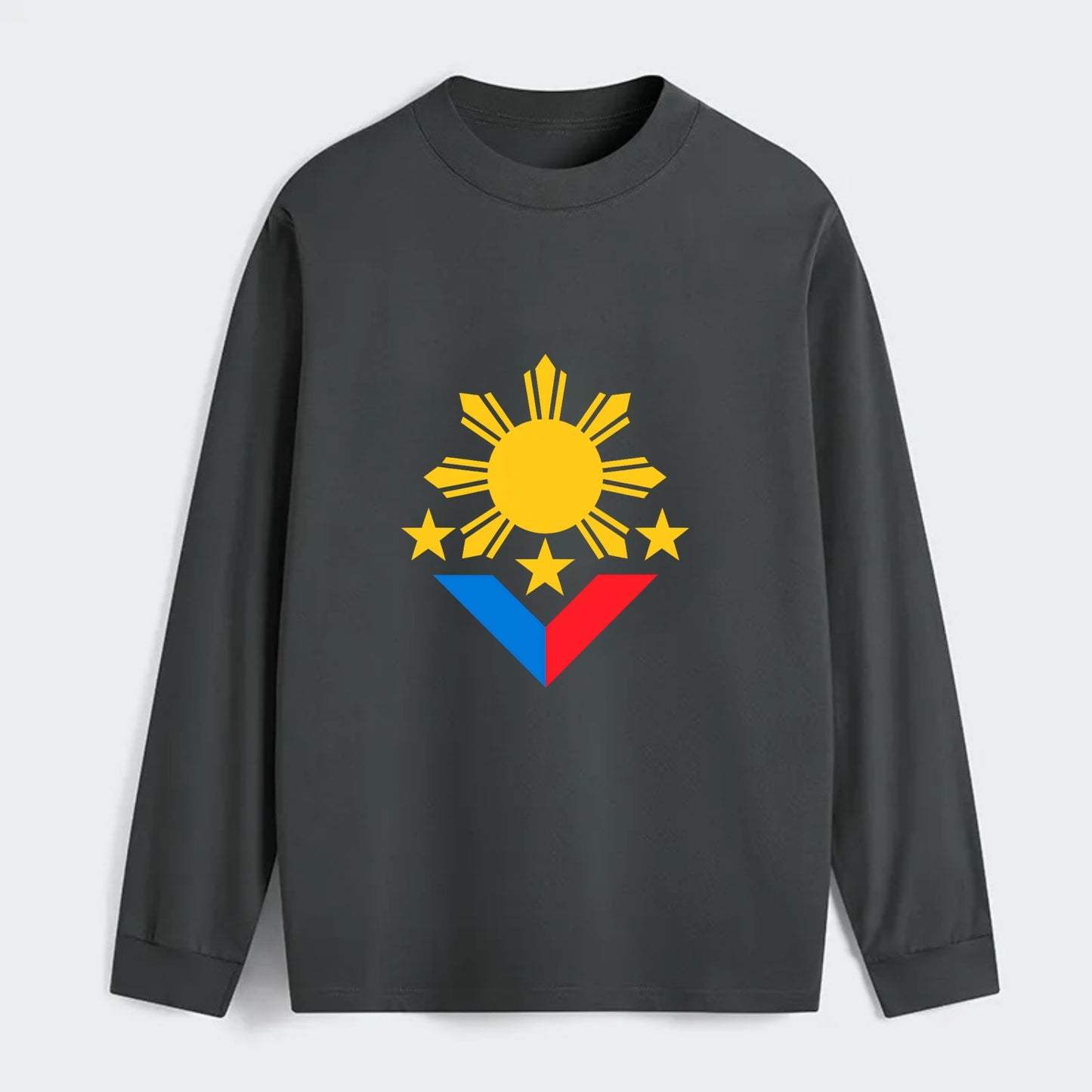 Sun Of Three - Classic Long Sleeve Shirt - Gray