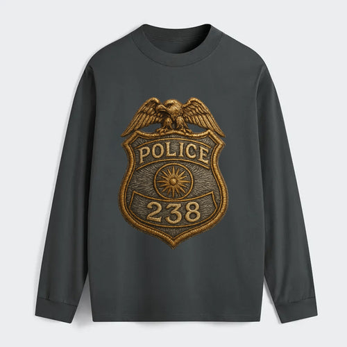 Police Badge  - Classic Long Sleeve Shirt