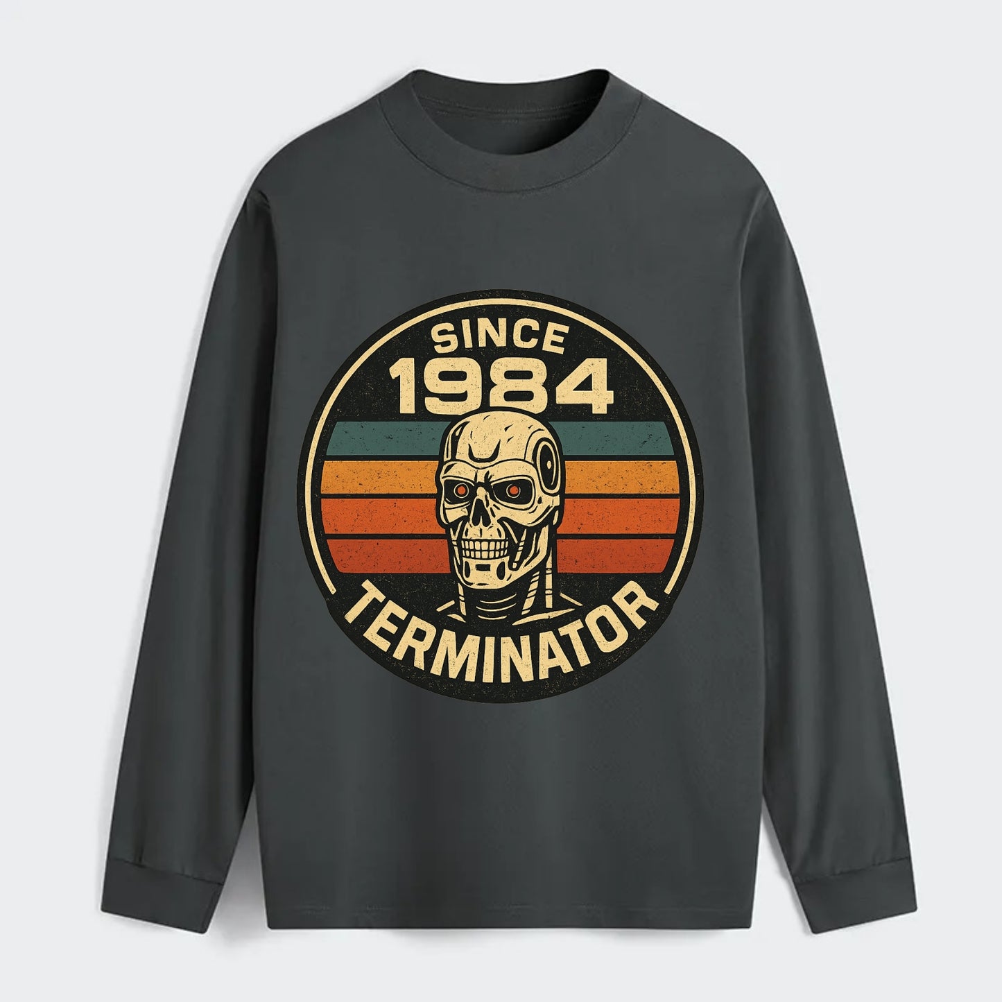 Terminator - Classic Long Sleeve Shirt - Gray