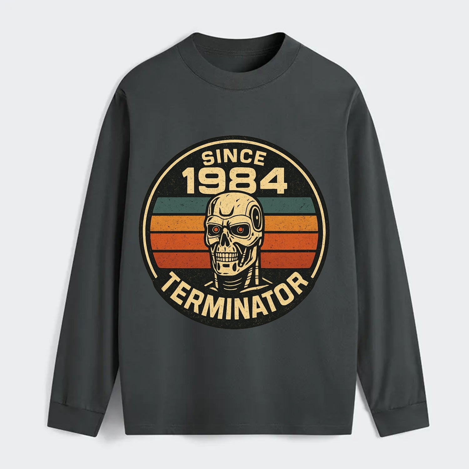 Terminator - Classic Long Sleeve Shirt - Gray