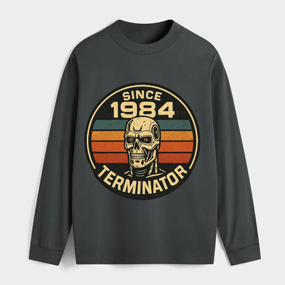 Terminator - Classic Long Sleeve Shirt - Gray