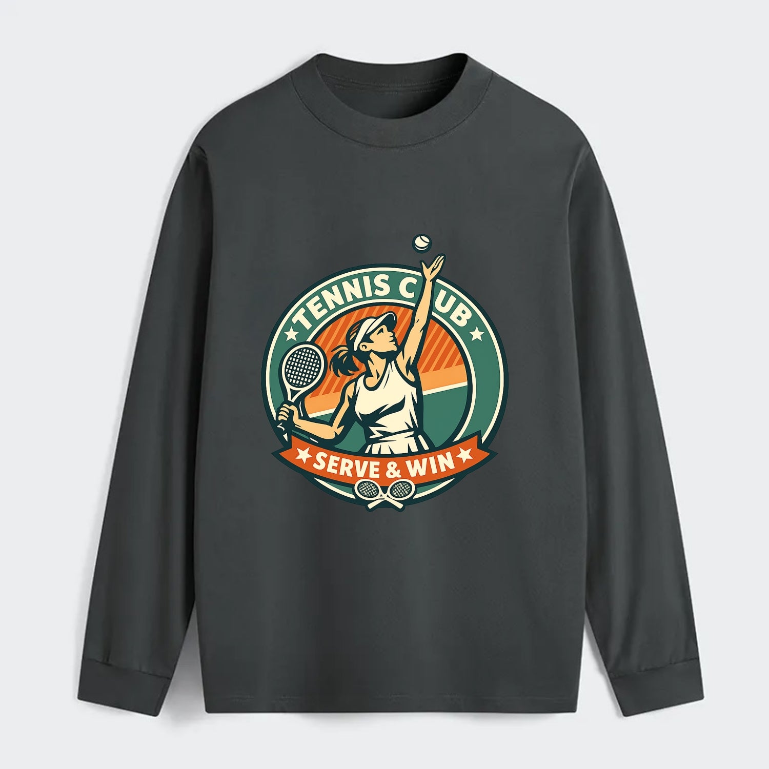 Ace in Motion - Classic Long Sleeve Shirt - Gray