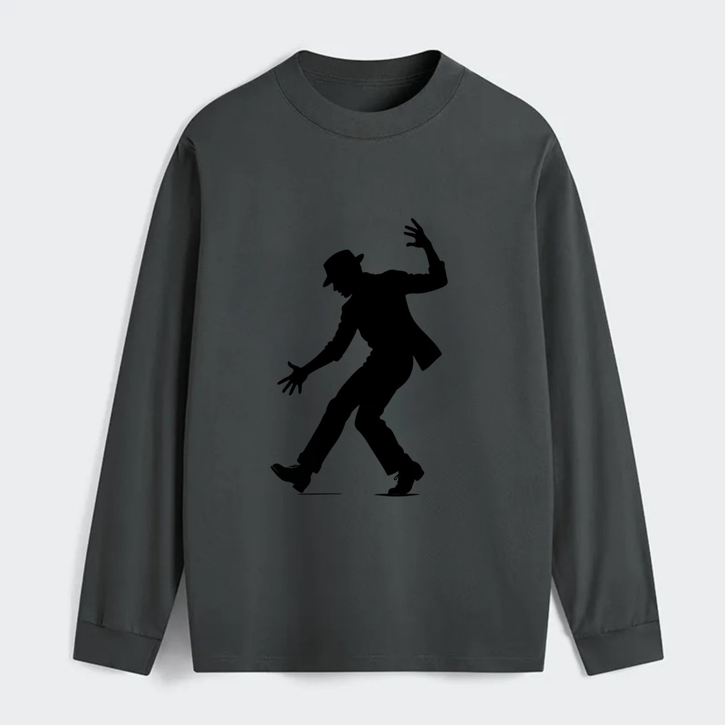 Tap dancer dramatic step - Classic Long Sleeve Shirt - Gray