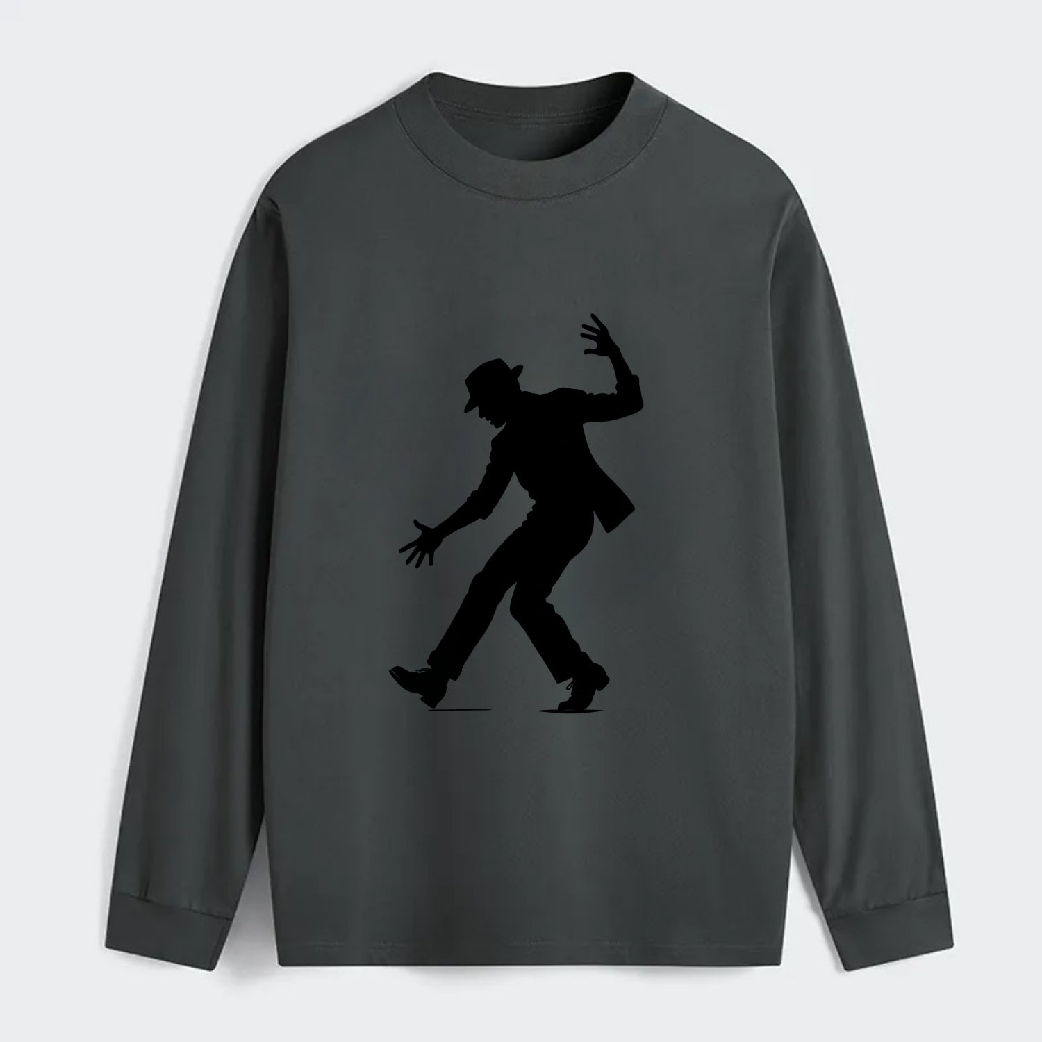 Tap dancer dramatic step - Classic Long Sleeve Shirt - Gray