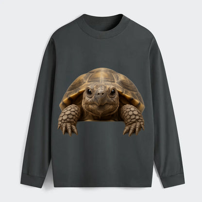 Tortoise  - Classic Long Sleeve Shirt - Gray