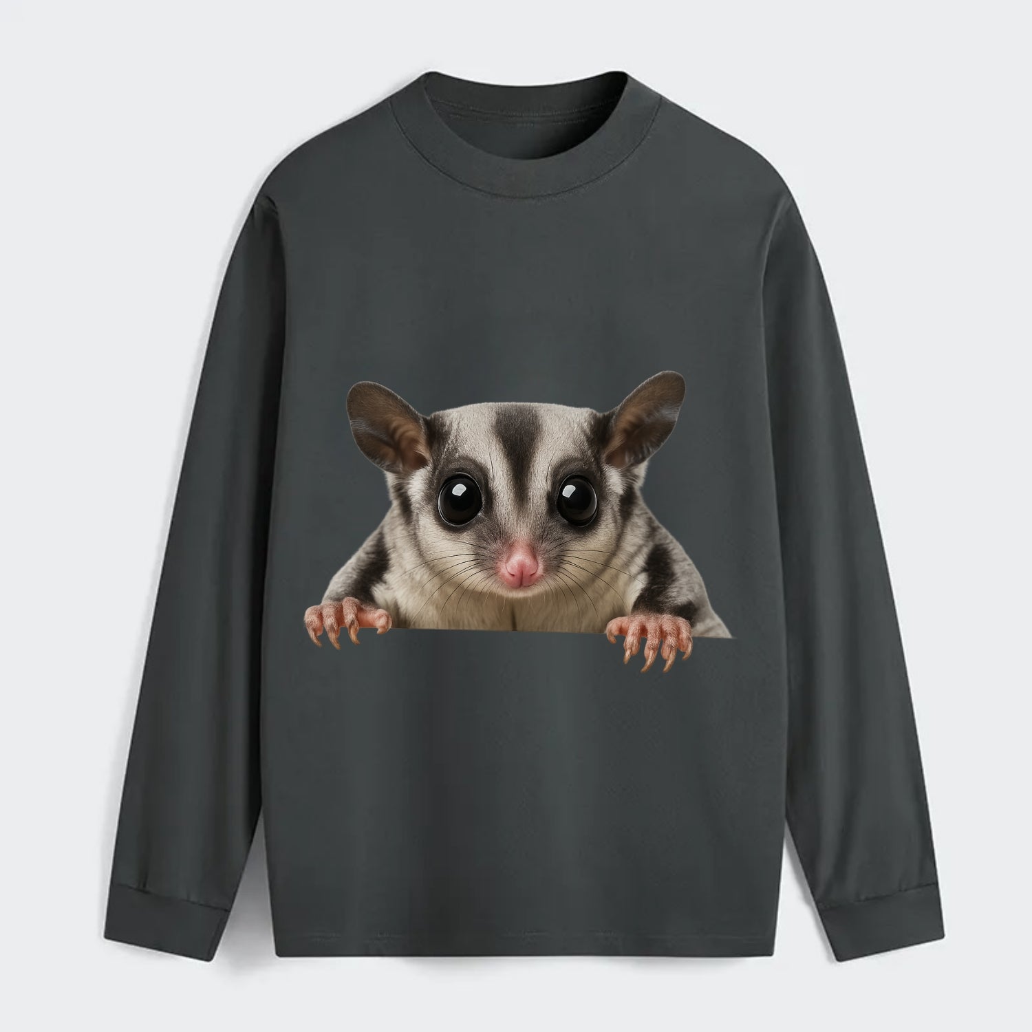 Sugar Glider  - Classic Long Sleeve Shirt - Gray