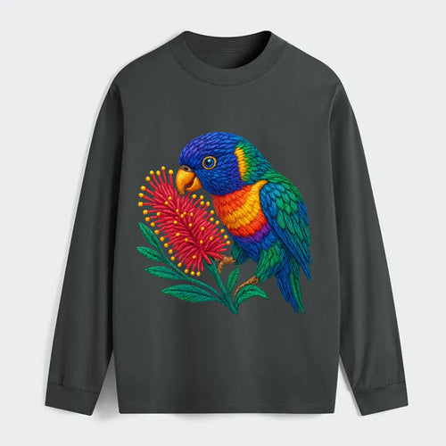 Rainbow Lorikeet Bottlebrush - Classic Long Sleeve Shirt