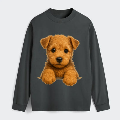 Lakeland Terrier  - Classic Long Sleeve Shirt - Gray