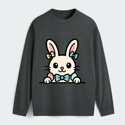 Easter Bunny  - Classic Long Sleeve Shirt - Gray
