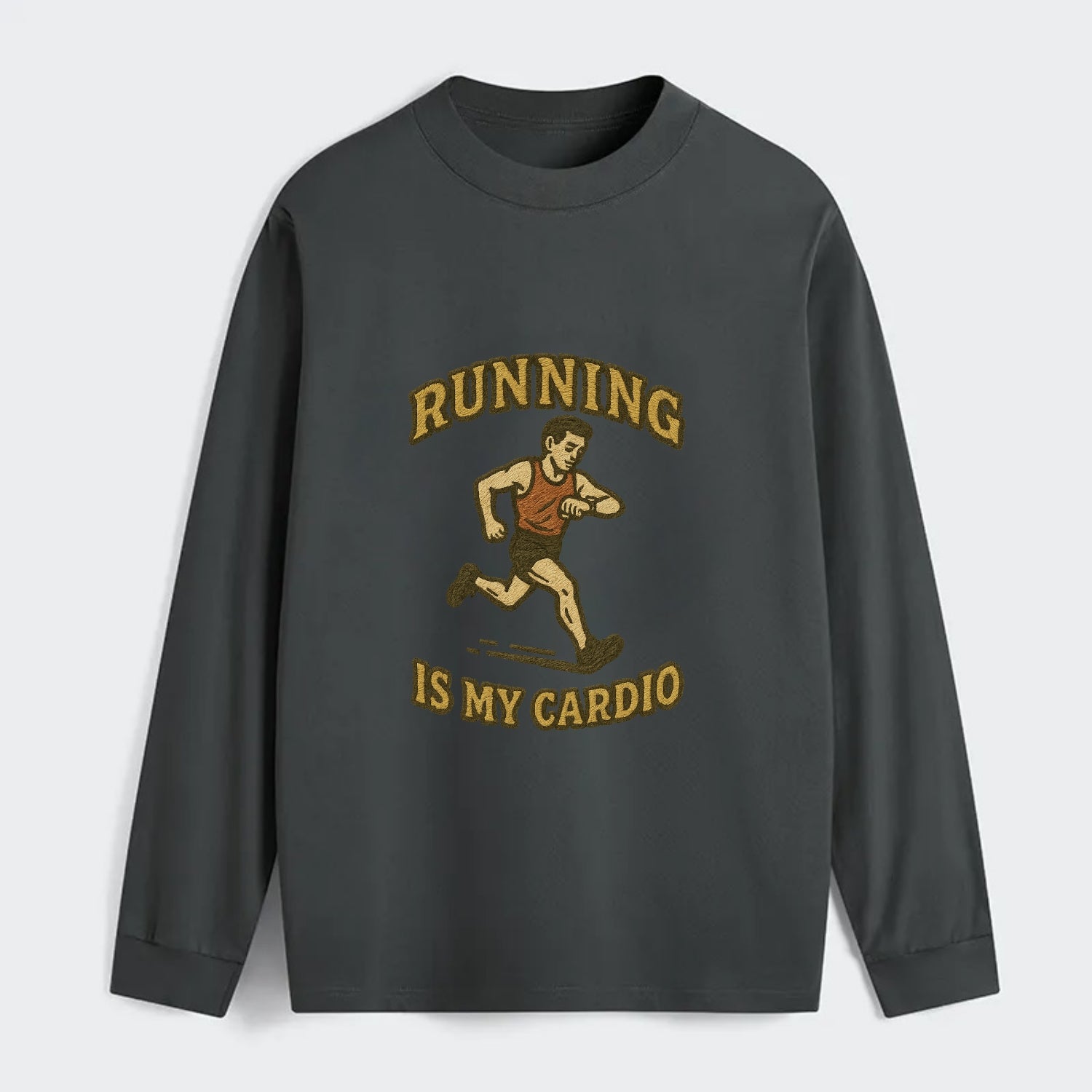 Running Late Is My Cardio  - Classic Long Sleeve Shirt - Gray
