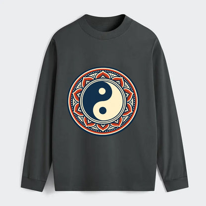 Harmony of Balance - Classic Long Sleeve Shirt - Gray