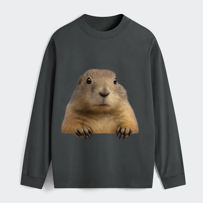 Prairie Dog  - Classic Long Sleeve Shirt - Gray