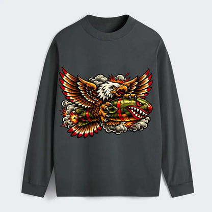 War Eagle Bomb - Classic Long Sleeve Shirt - Gray