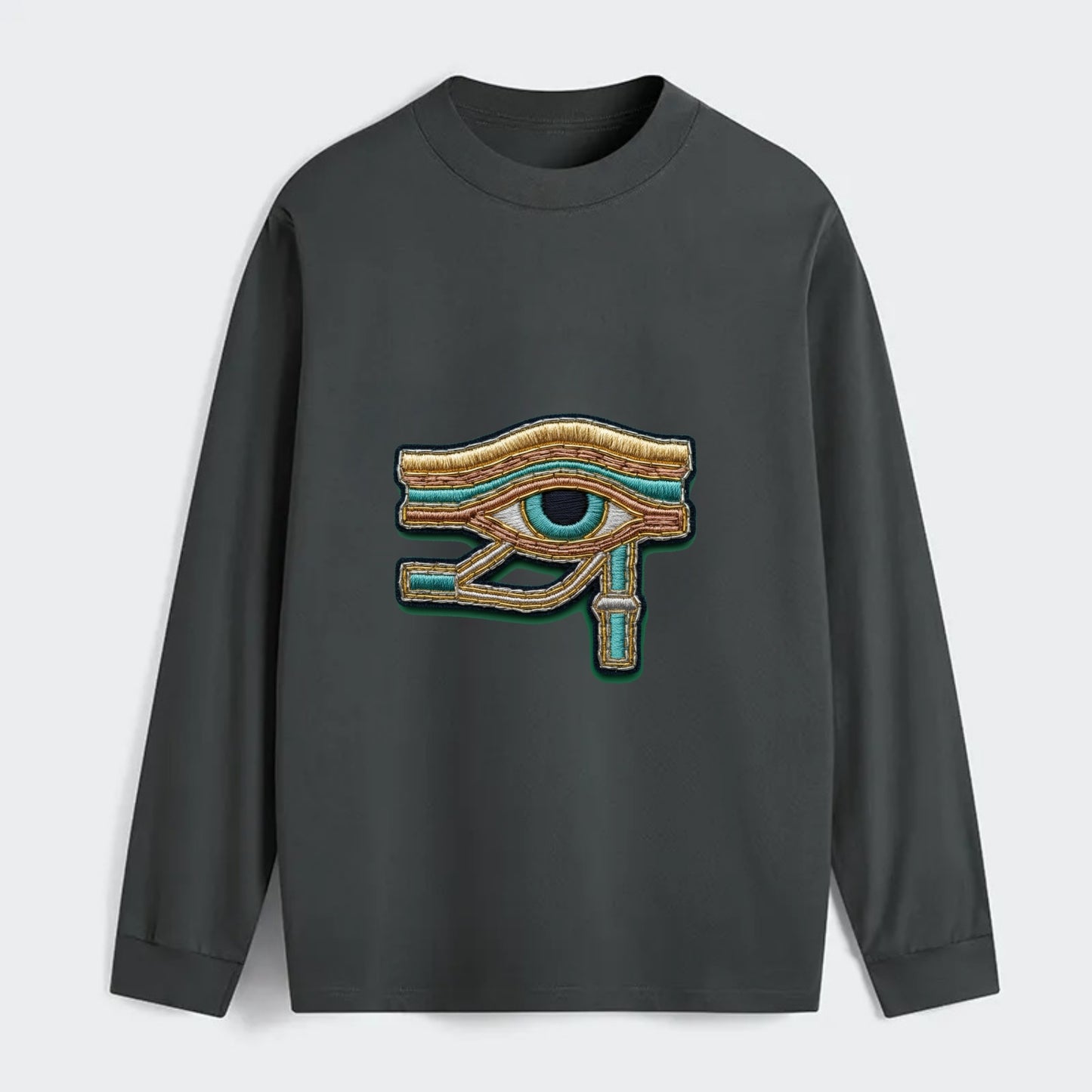 Eye of Horus - Classic Long Sleeve Shirt - Gray
