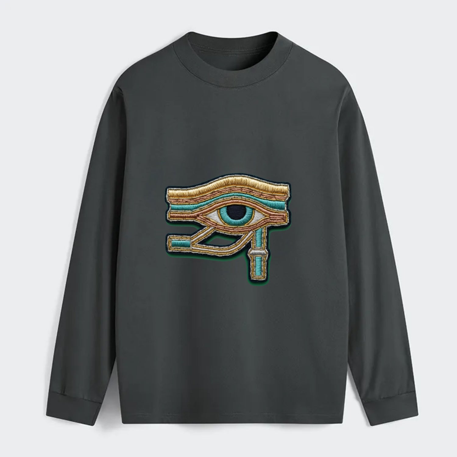 Eye of Horus - Classic Long Sleeve Shirt - Gray