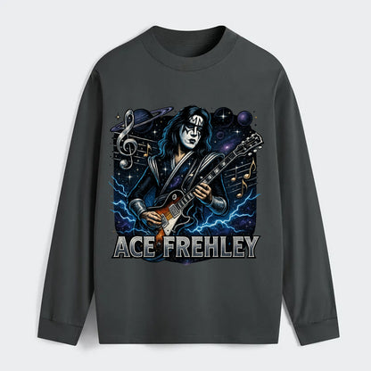 Ace Musical Cosmos - Classic Long Sleeve Shirt - Gray