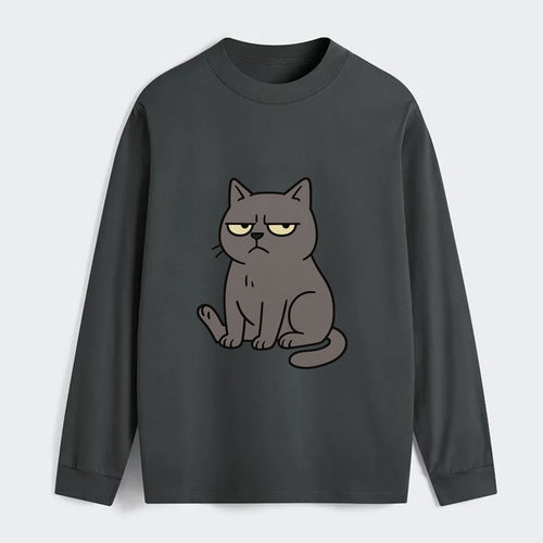 The Cat Judging Silently - Classic Long Sleeve Shirt