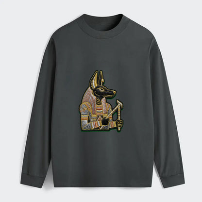 Anubis - Classic Long Sleeve Shirt - Gray