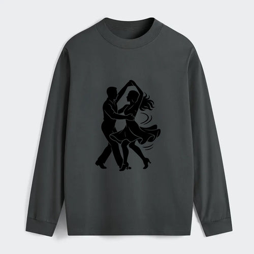Salsa dancers spinning turn - Classic Long Sleeve Shirt