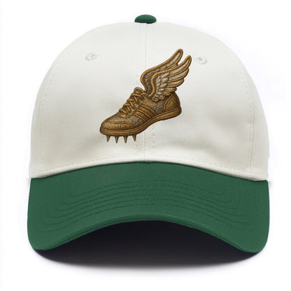 Track Shoe  - Two Tone Cap - Green