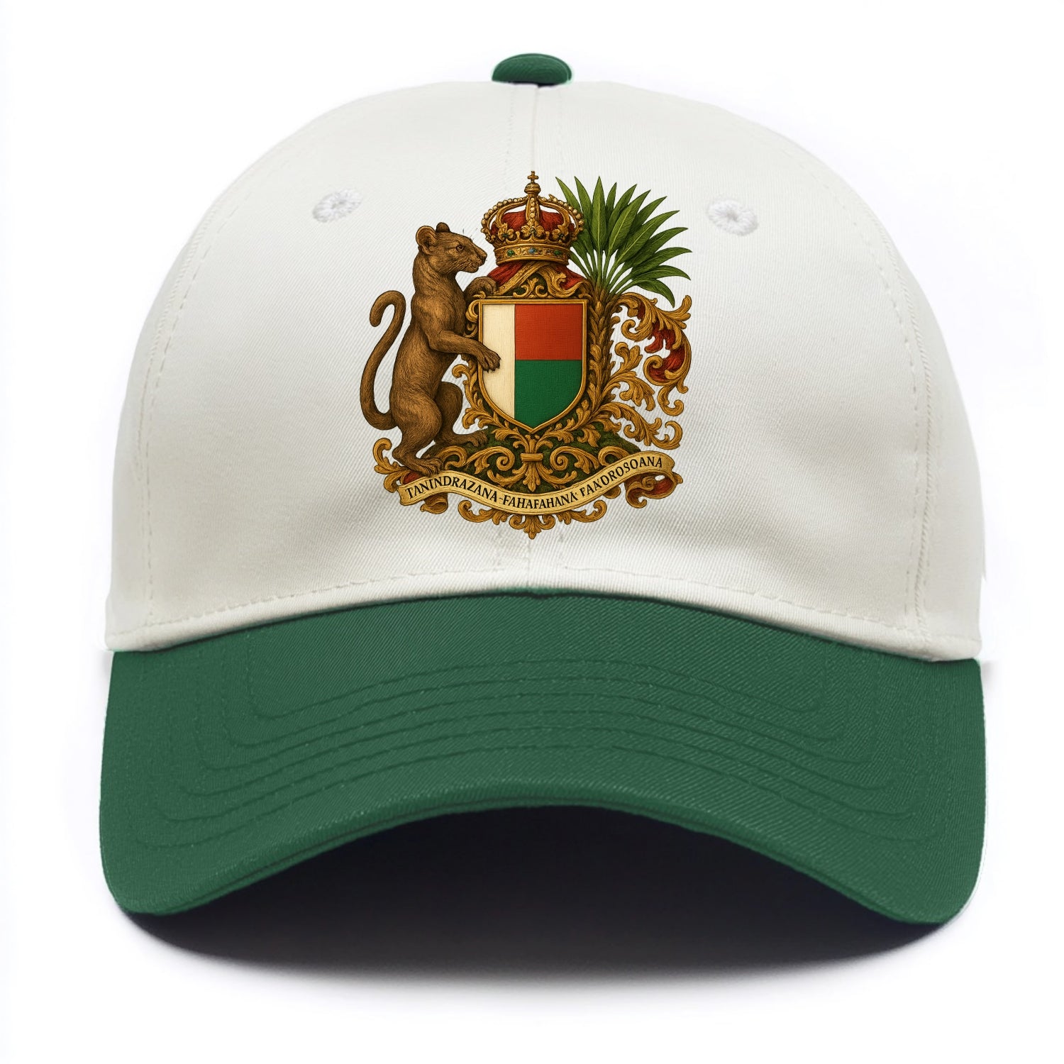 Madagascar Fossa Hunter  - Two Tone Cap - Green