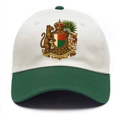 Madagascar Fossa Hunter  - Two Tone Cap - Green