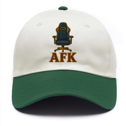 AFK   - Two Tone Cap - Green