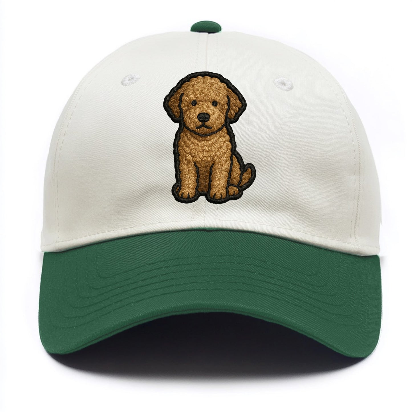 Lagotto Romagnolo - Modern truffle hunte - Two Tone Cap - Green