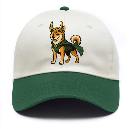 Shiba Inu Loki  - Two Tone Cap