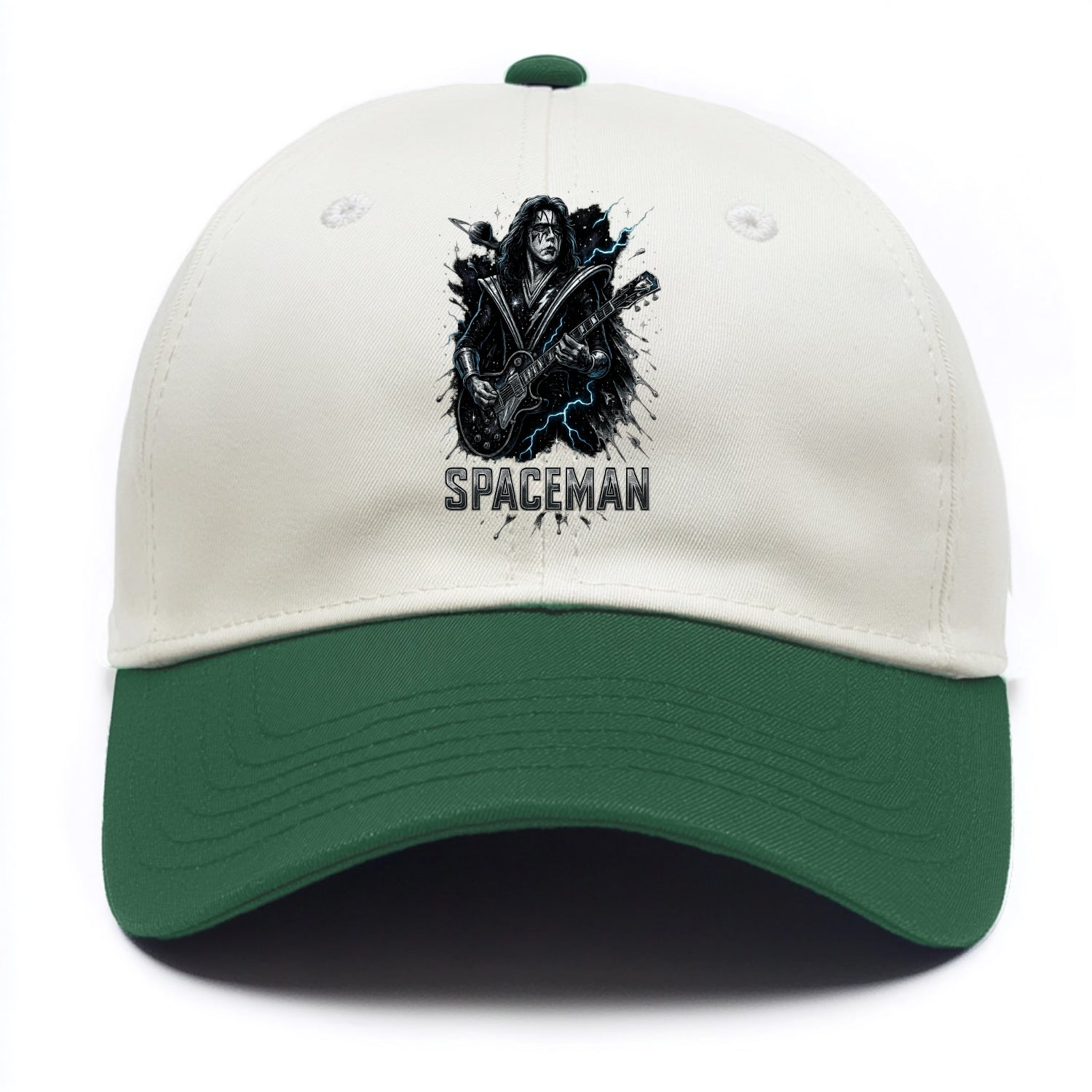 Silver Splash - Two Tone Cap - Green