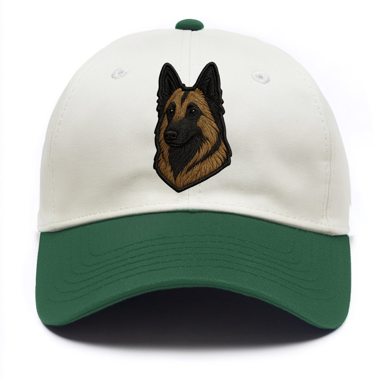 Belgian Tervuren - Trendy shepherd desig - Two Tone Cap - Green