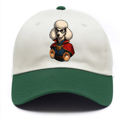 Poodle Doctor Strange  - Two Tone Cap - Green